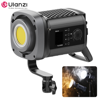 Ulanzi VL-200Bi 200W V-Mount COB Video Light Wireless APP Control 2700K-6500K Video Light for Skit Video Videography Photography