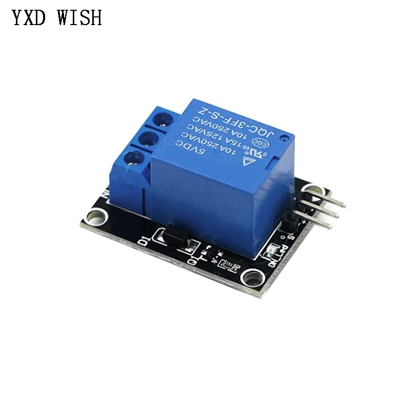 5pcs KY-019 5V One 1 Channel Relay Module Board Shield For PIC AVR DSP ARM For Arduino 5VDC 1 Way Relays Board DIY Kit