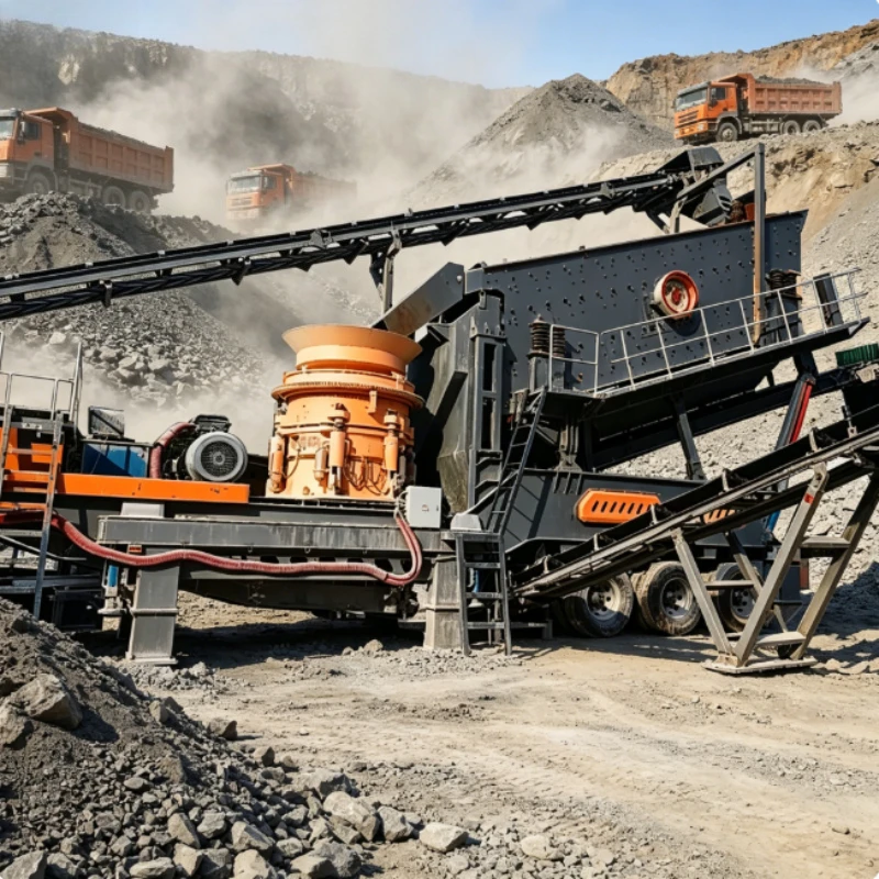 Stone Crusher Machine Crushing Plant Complete Portable Crushing Plant Price Quarry Mobile Granite Limestone Gravel Jaw Crusher