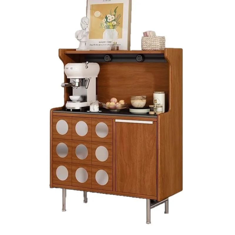 

integrated dining side cabinet, living room solid wood porch cabinet