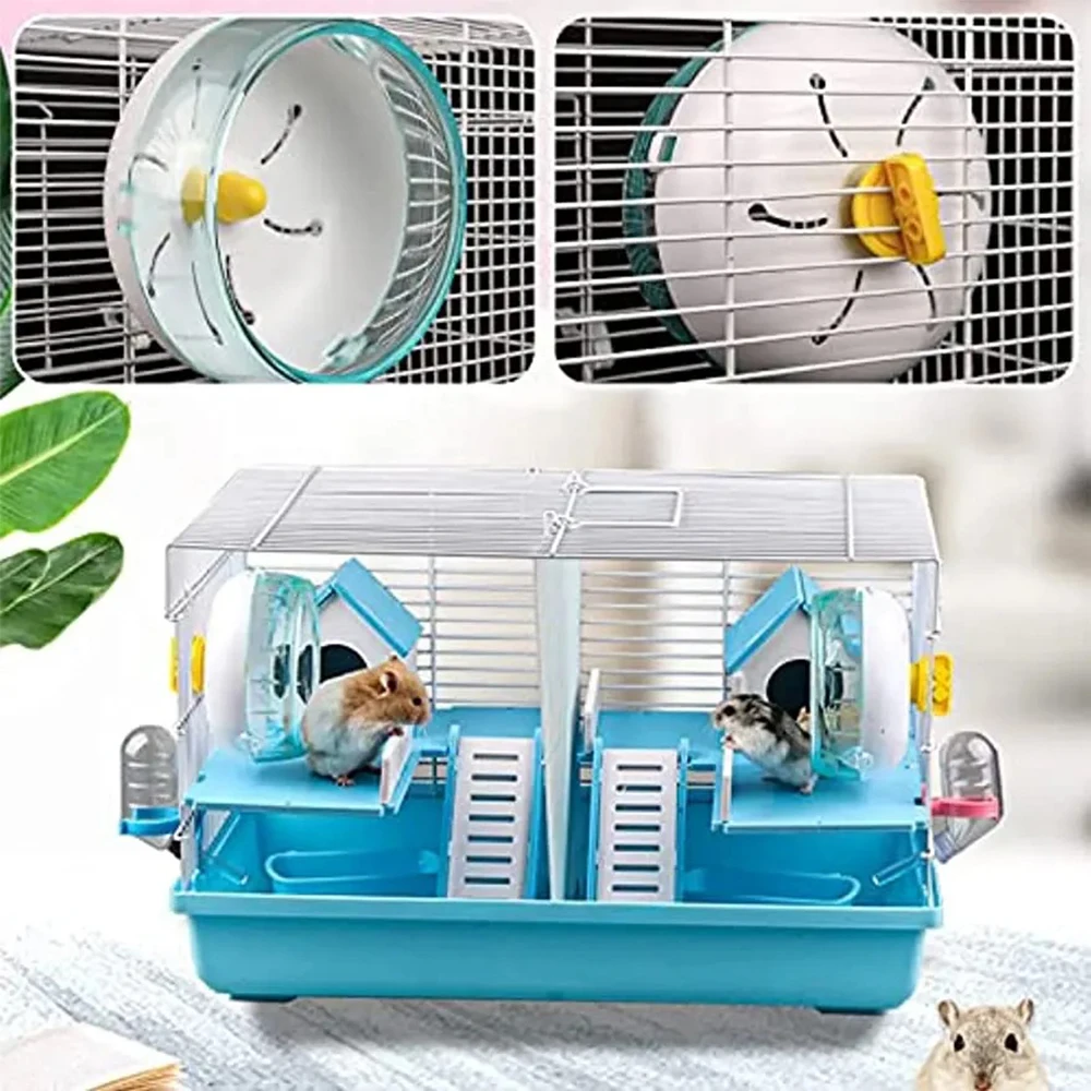 Hamster Rad Lauf Disc Spielzeug Sport Laufen Stille Transparent Kleine Haustier Rotatory Jogging Rad Spielzeug Haustier Hamster Käfig Liefert – Detail 8