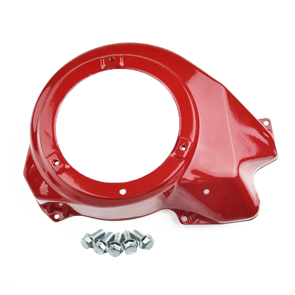 1*Recoil Fan Cover Shroud + 5*Mounting Bolts Cover For Honda GX240 GX270 RED 7HP 9HP Bolts Highly Match The Equipment