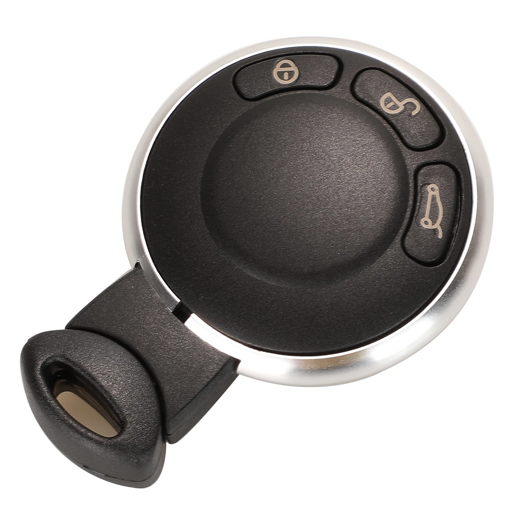 jingyuqin 3 Button Smart Remote Key Case Fob Shell Replacement Keyless Entry Remote Key Cover For BMW Mini Cooper R56