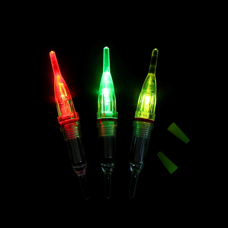 1Pc Electronic Floats Tail LED Light Stick Night-Fishing Float Rod Lights Fish Gathering Glow Lamp Underwater Lightstick Tackle