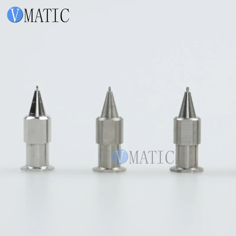 Free Shipping Stainless Steel Tapered Needle Nozzles Dia 0.70mm Metal High Precision Dispensing Needle Tips Dispenser Needle