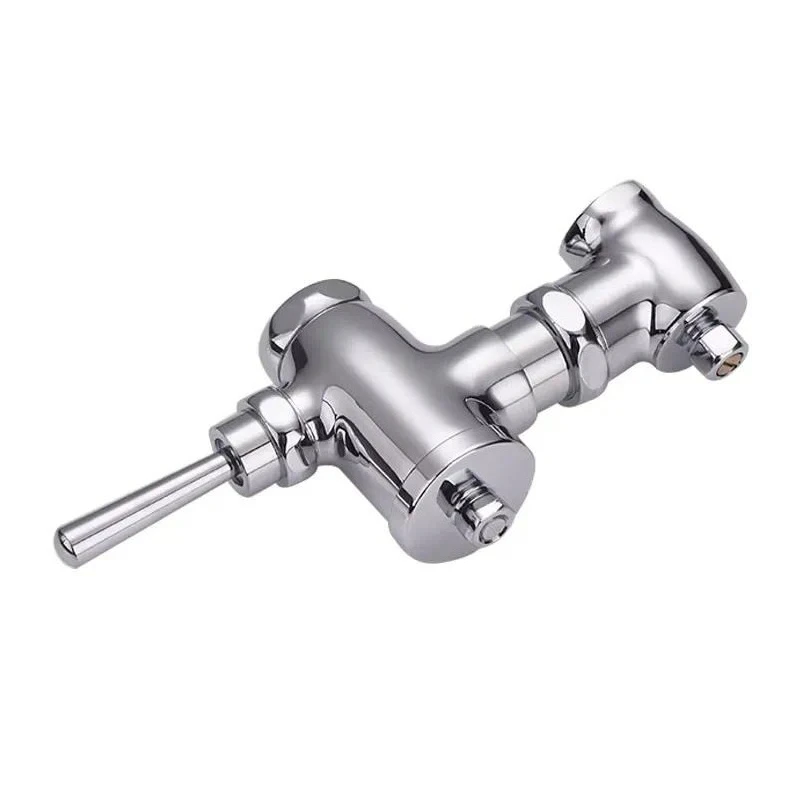 Simple Style Hand Pressed Brass Urinal Flushing Valve Delayed Flush