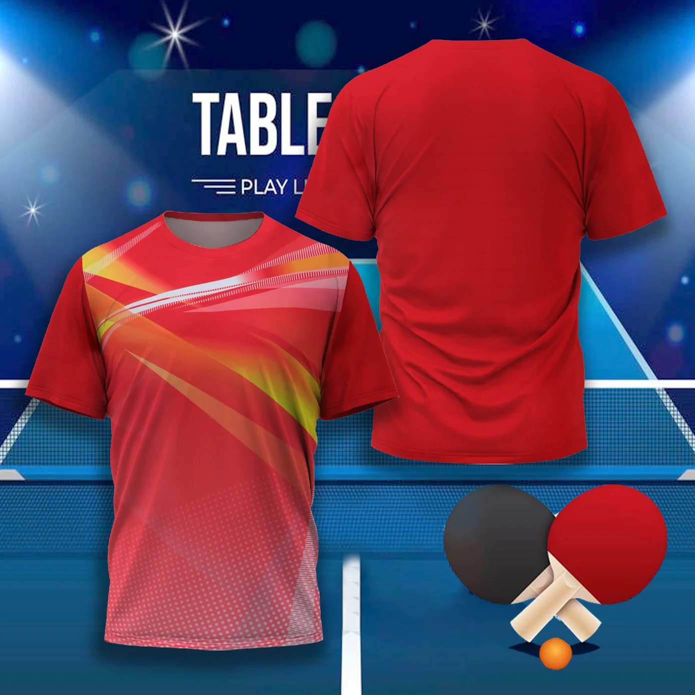 T-Shirt da Tennis da Tavolo Ch - Table Tennis China recensione e prezzo