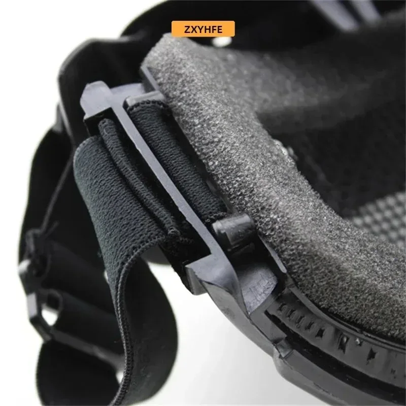 Gafas tácticas antiimpactos de malla de acero para airsoft - imagen 3
