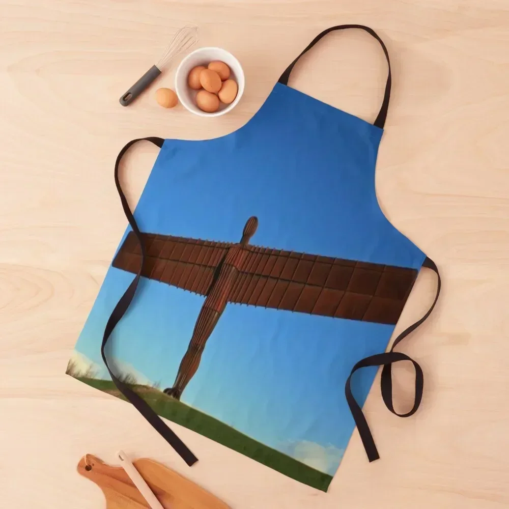 

Angel Of The North Gateshead England Apron bib Nursing men Kitchen Apras For Women Apron