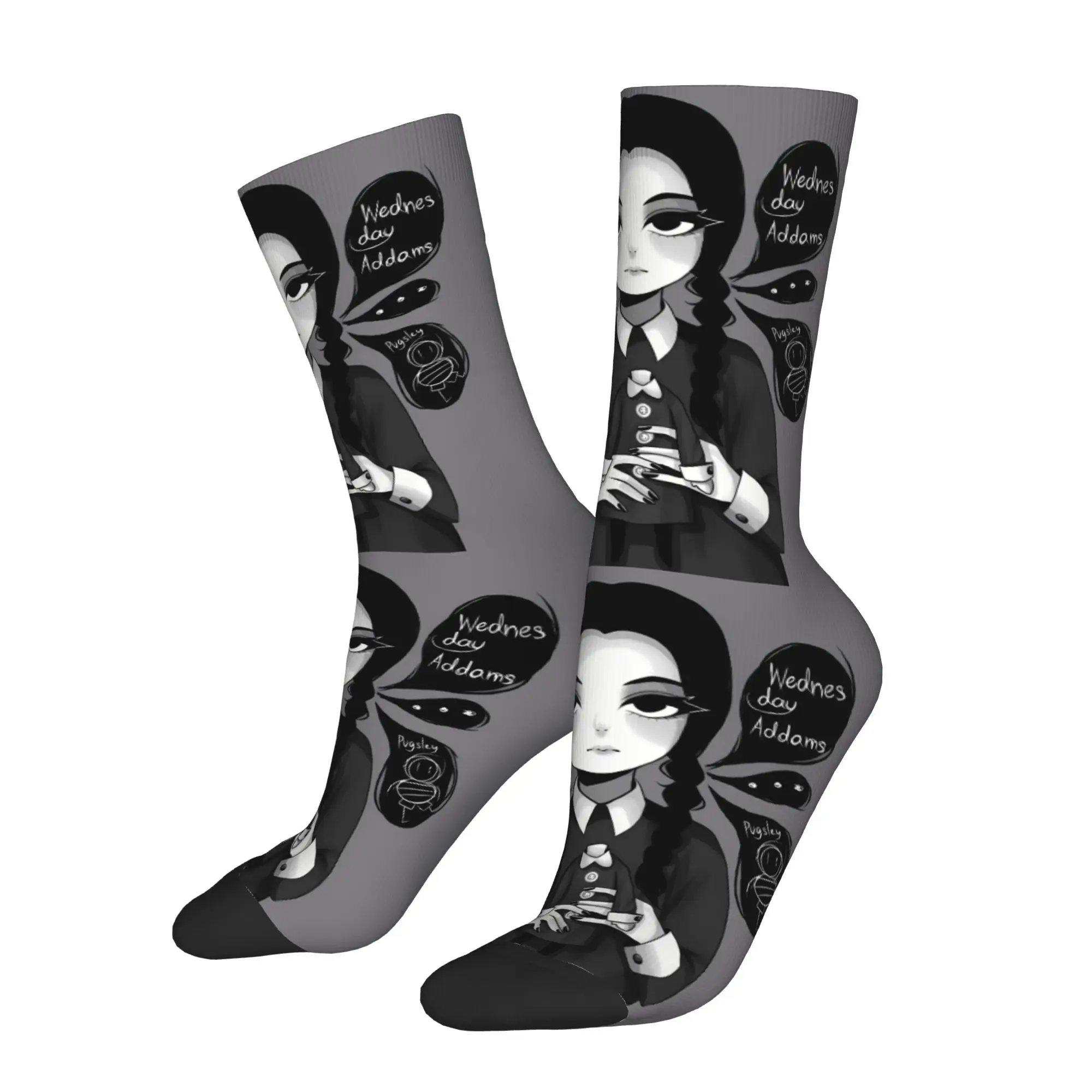 

Television Wednesday Sock Printed Man Polyester