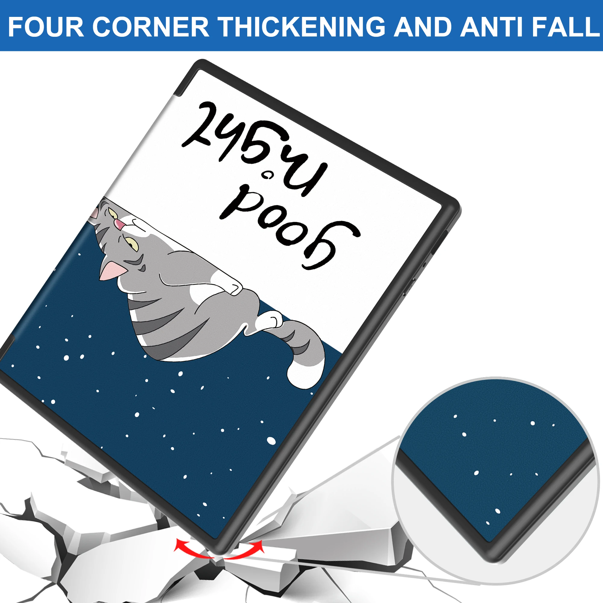 Per Kobo Elipsa 2E 2023 10.3 pollici Smart Case con supporto multi-pieghevole Cover Auto Sleep/Wake Shell per Kobo Elipsa 2E Case