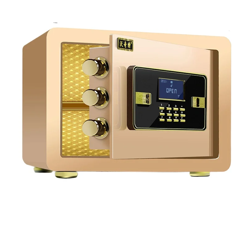 

Новый утолщенный стальной корпус офисный прочный и красивый атмосферный сейф для защиты от кражи