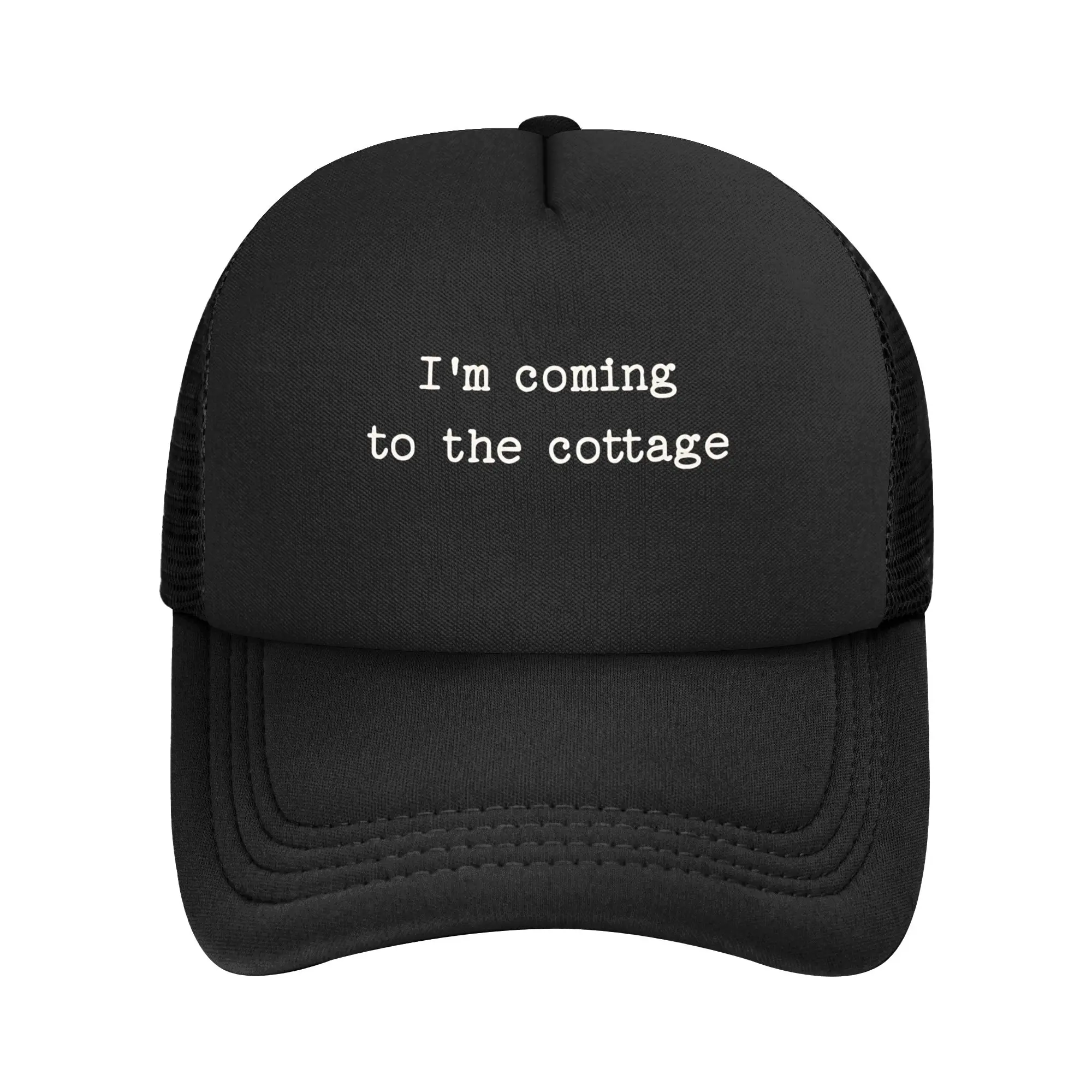 Unisex Heated Rivalry I'm Coming To The Cottage  Trucker Caps Mesh Baseball Caps Heated Rivalry Hat Breathable Sports Cap