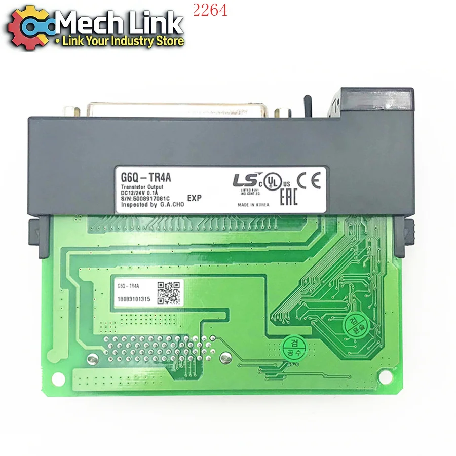 Original LS ELECTRIC G6Q-TR4A PLC Transistor Output Module DC12/24V 0.1A