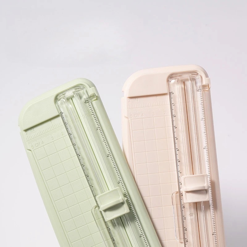 Cortador de papel pequeño A5, plegable, escala de alta definición, posicionamiento, recorte para recortar, diseño de creación de arte fotográfico
