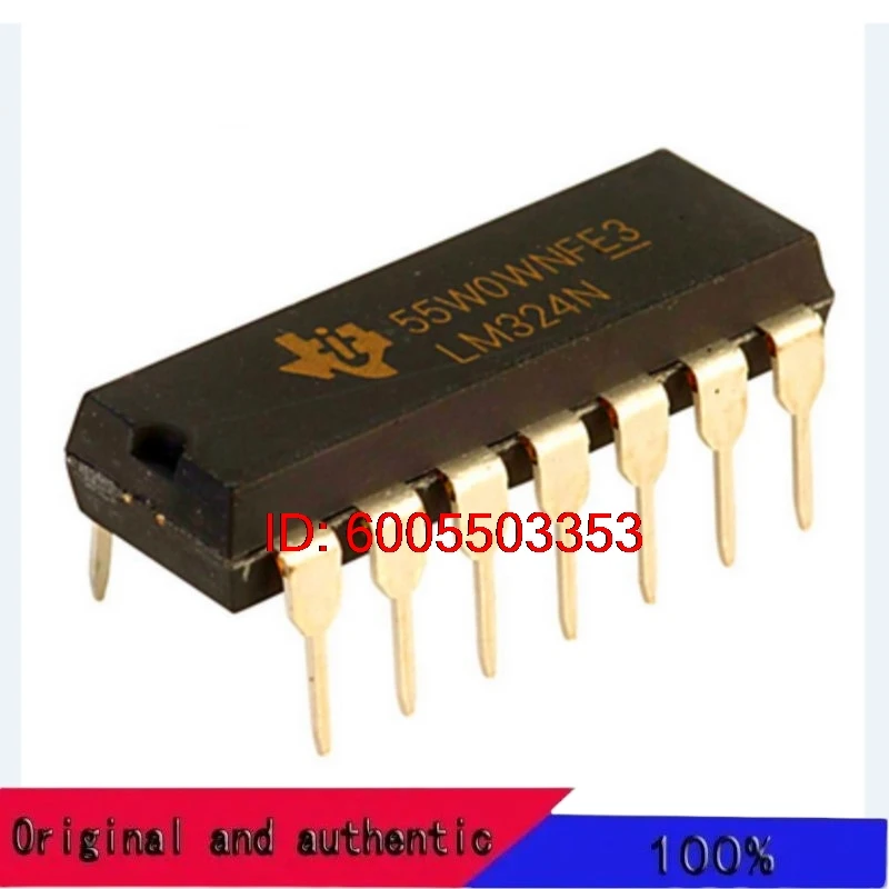10pcs LM324N LM324 DIP-14 Operational Amplifiers - Op Amps Quad Operational Amp new original