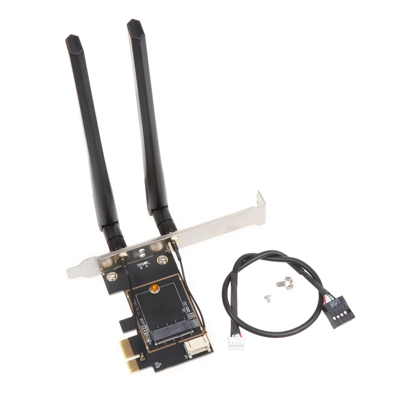 

Сетевая карта Mini Pci-e для M.2 NGFF WIFI-адаптера для настольного ПК Wlan X3UF