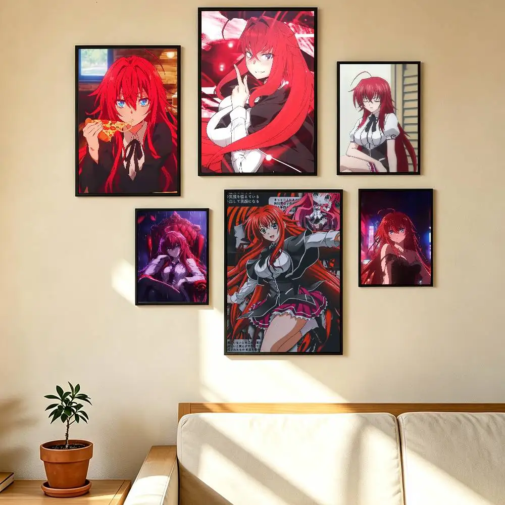 Kaguya-sama Chika Fujiwara Poster High Quality Dorm Living Room Aesthetic Wall Decoration Painting Stickers Gift