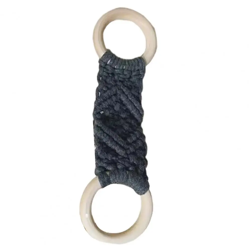 Crochet Towel Ring Decorative Kitchen Towel Hanger with Smooth Surface for Easy Hanging Crochet Dish Towel Holder for Stylish