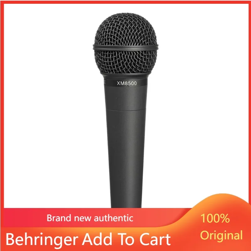 2026 XM8500 Dynamic Vocal Microphone Studio Pa System Music Equipment with Mic Stand Adapter & Carrying Case
