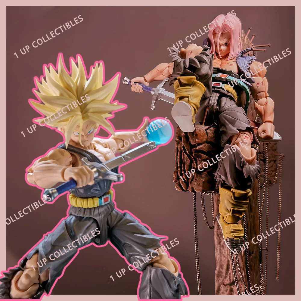 

Tonsen Arttoys Dragon Ball Z Trunks 05A 05B Aciton Figure Super Saiyan Torankusu Brinquedos Anime Figure Model Collect Toy Gift