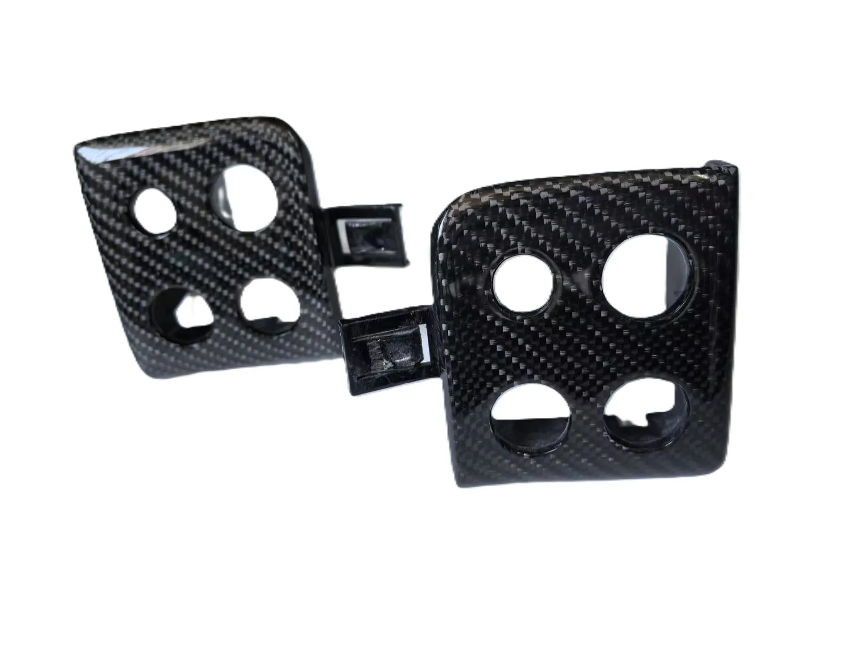 Mase Quattroporte Masera Quattroporte GTS زر التحكم في السرعة من ألياف الكربون المعدلة لوحة الكسوة متعددة الوظائف