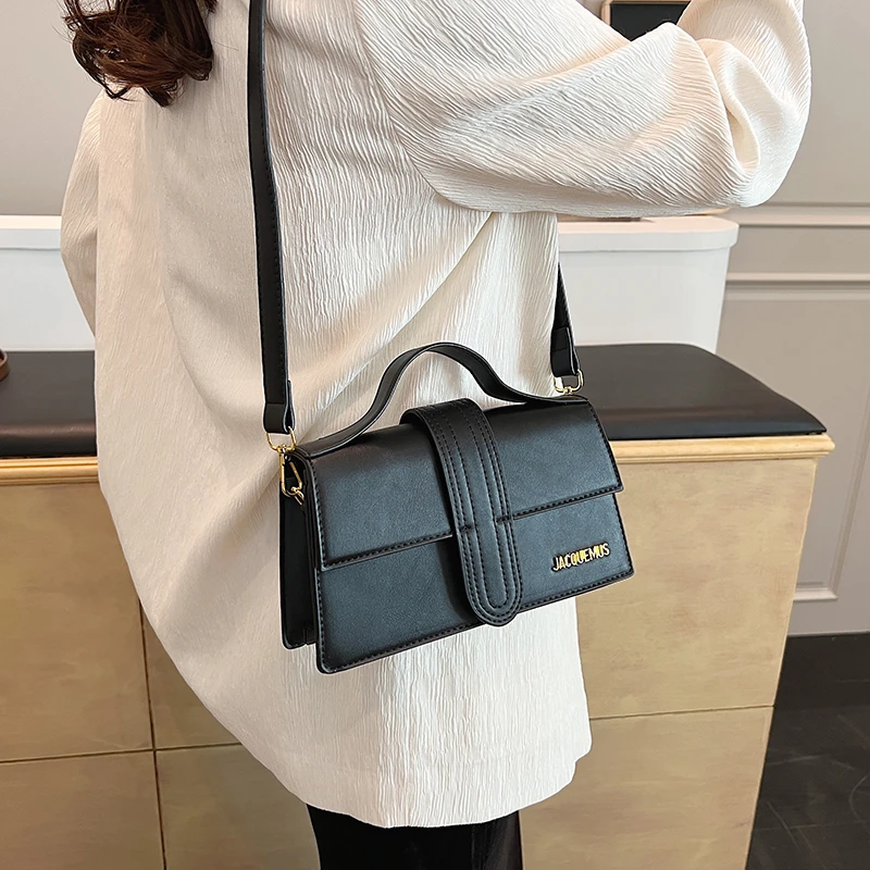 

Elegant Ladies Leather Crossbody Bag By Famous Designer Luxury Brand Women Handbags Classic Popular Shoulder Messenger Tote