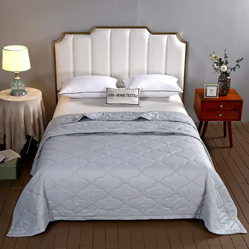 

Washed Cotton Summer Quilt Lightweight Thin Comforter Core Machine Washable Air Conditioner Quilt Gift Bedding Blanket