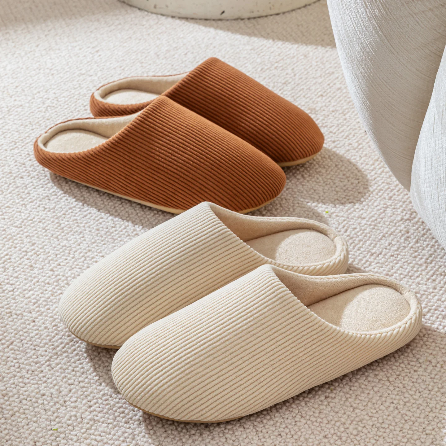 Solid Color Indoor Slippers fo - Sewing Cotton ulasan dan harga