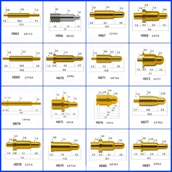 1PCS High Current Spring Loaded Pogo Pin Male Female Connector Power Heavy Current Battery Connector POGOPIN Header Charge 77-90