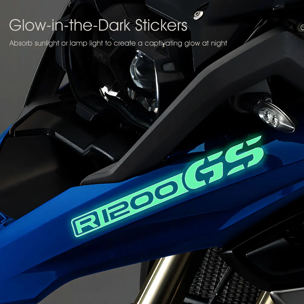 Motorcycle Glow Stickers Waterproof Decal for R 1200 GS Adventure for BMW R1200GS R1200 1200GS ADV LC 2014 2015 2016 2018 2019