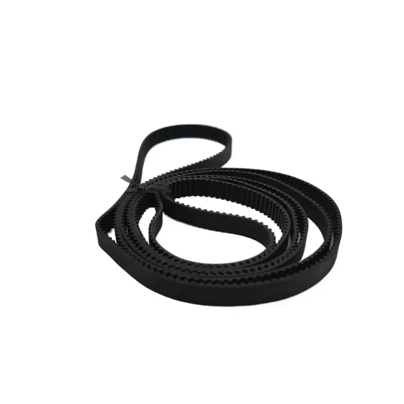 S2M-586 Synchronous Belt S2M-6 Closed-loop Rubber Timing Belts Width 25mm 10mm 15mm STD Black Timing Belt Length 586mm