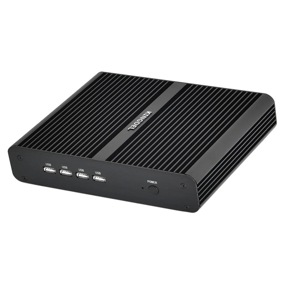 CPU i7 10710U Fanless Mini PC with 10th Gen DP HDMI Up to 64G RAM DDR4 Computer 12Mb Cache Windows 10 High Performance HTPC