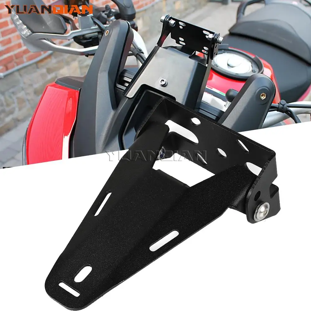 

FOR DUCATI MULTISTRADA 1200 2013 2014 Motorcycle Windshield Stand Holder Supporter Phone GPS Navigation Plate Mounting Bracket