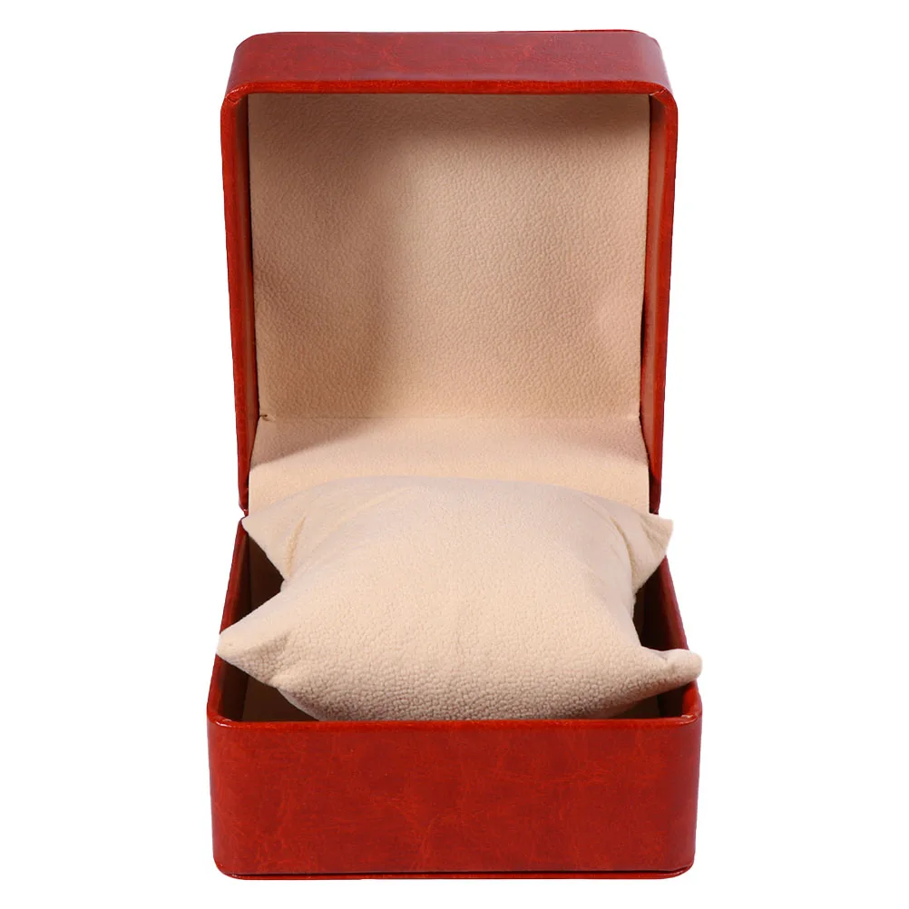

Watch Box Holder Vertical Case Automatic Dustproof Watches Storage Single Pu Display for Men