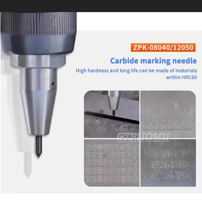 

Portable Marking Machine VIN Code 80*40/120*50/150*80mm Pneumatic Metal Dot Peen Marking Machine Plotter Printer Coding Machine