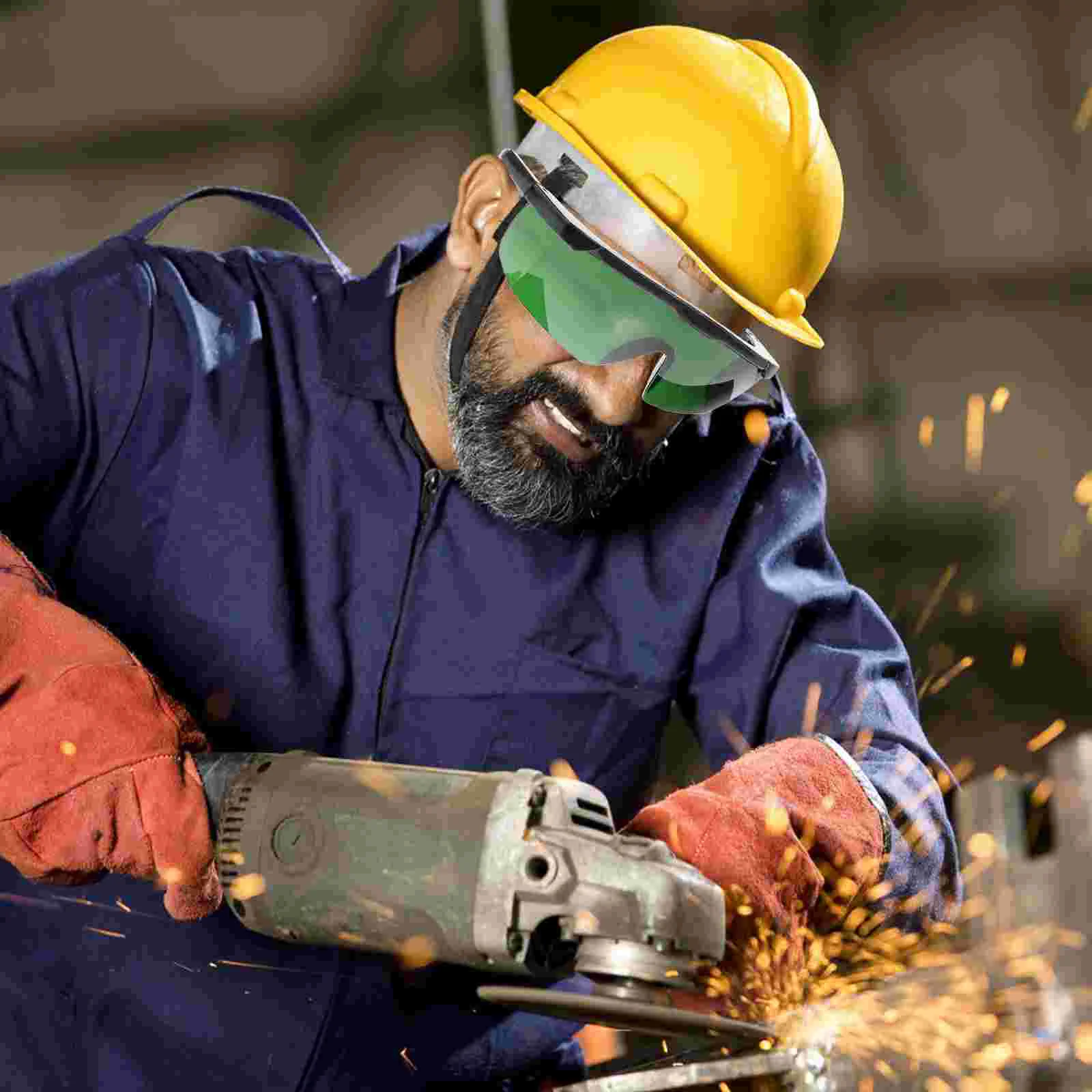 Light Glasses Safety Goggles Welding for Men Eclipse over Work Cover