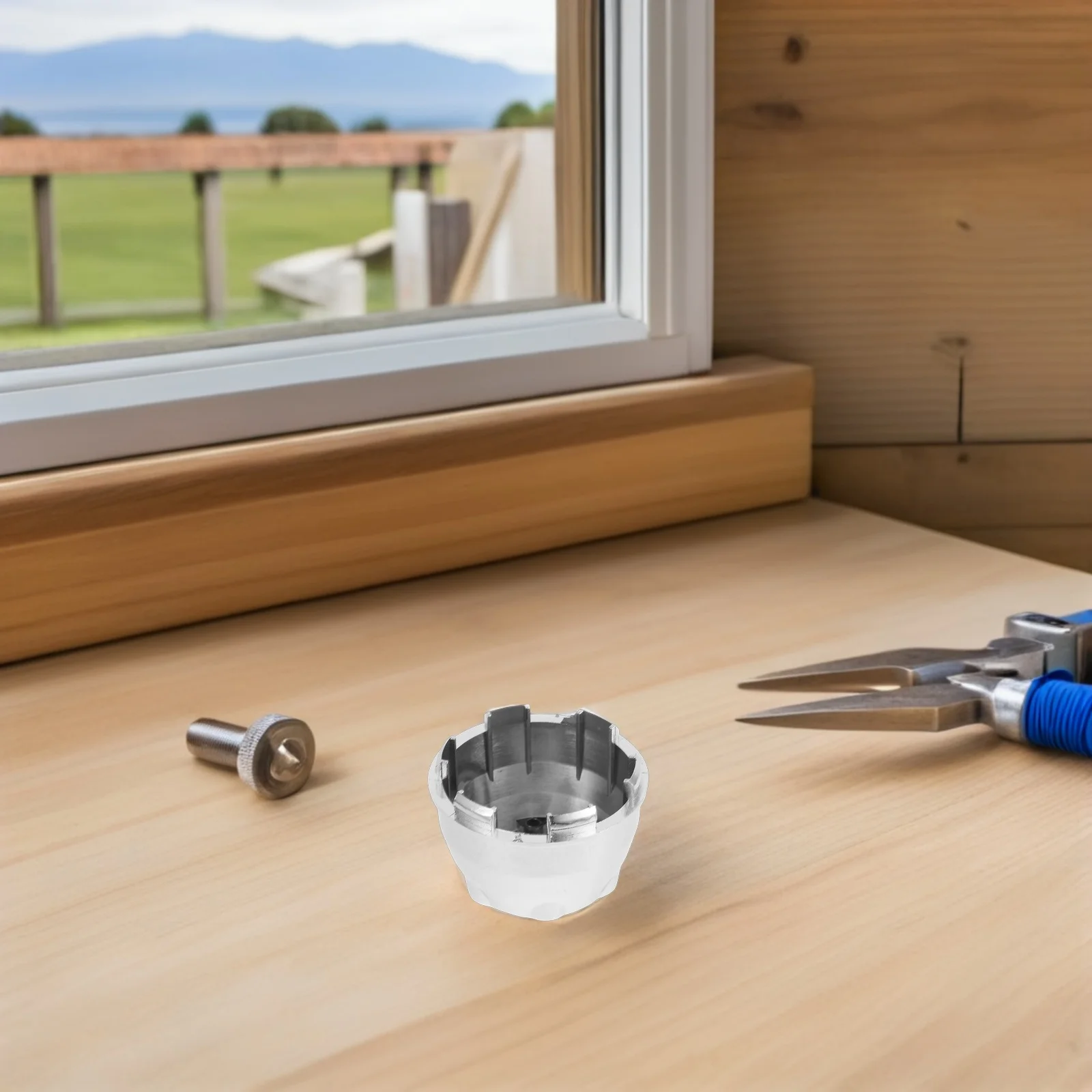 

4Pcs Tire Lug Nut Caps - All- Wheel Hub Cover Set - Waterproof Sand Resistant Car Wheel Accessories for Beach Trail