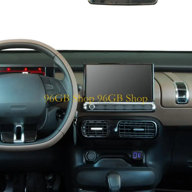 96GB Double USB Car Chargers For Vehicle Provides Fast Charging Via PD QC3.0 Technology Safe Charging Adapter Easy Setup