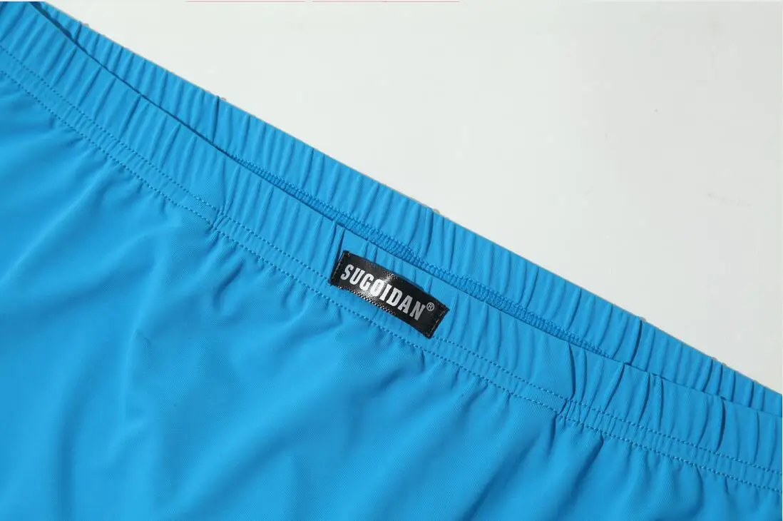 Mens Ice Silk Underwear Pajama Pants Homewear Sleep Bottoms Boxer Shorts Couples Lounge Pouch Ropa Interior Para Dormir