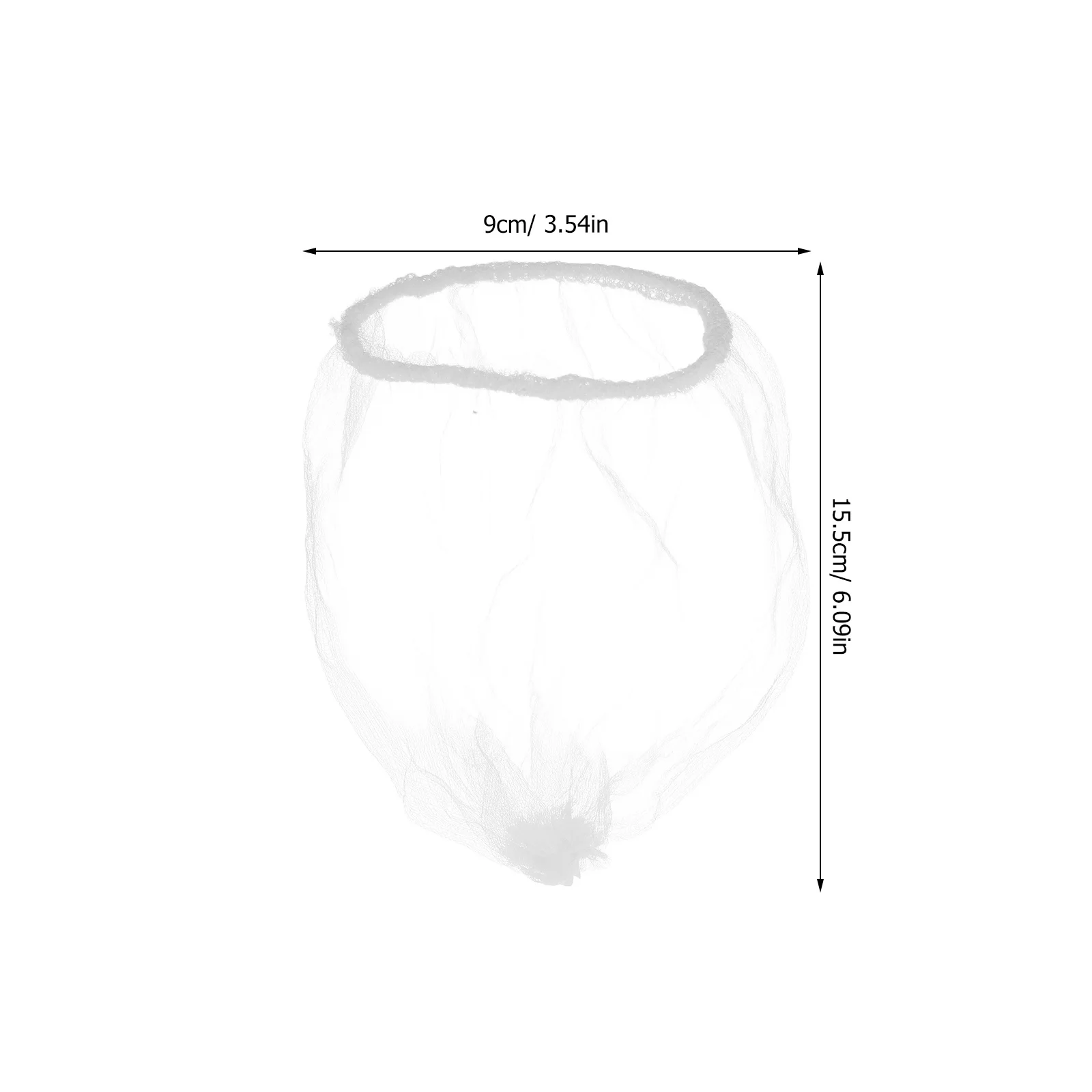 100 قطعة مصفاة حوض المطبخ أكياس شبكية للاستعمال مرة واحدة مكافحة انسداد الغذاء النفايات تصفية سهلة التركيب مصفاة حوض تصفية أكياس