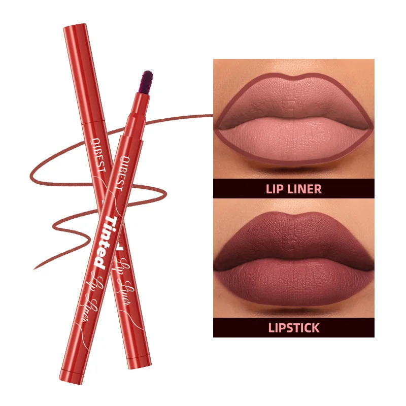Delineador de labios líquido mate, taza antiadherente mate, lápiz labial resistente al agua que no se decolora