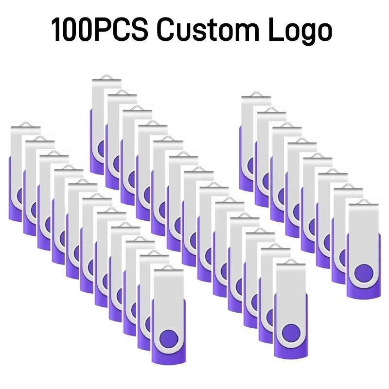 100PCS/lot Colour USB Flash Drive Pen Drive 1GB 2GB 4GB 8GB 16GB 32GB 64GB Memory Stick 128GB USB Stick Gift Free Custom LOGO