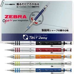 ZEBRA Mechanical Pencil MA41 Metal Rod Low Center of Gravity Activity Pencil 0.3/0.5mm Student Writing Drawing Pencil Stationery