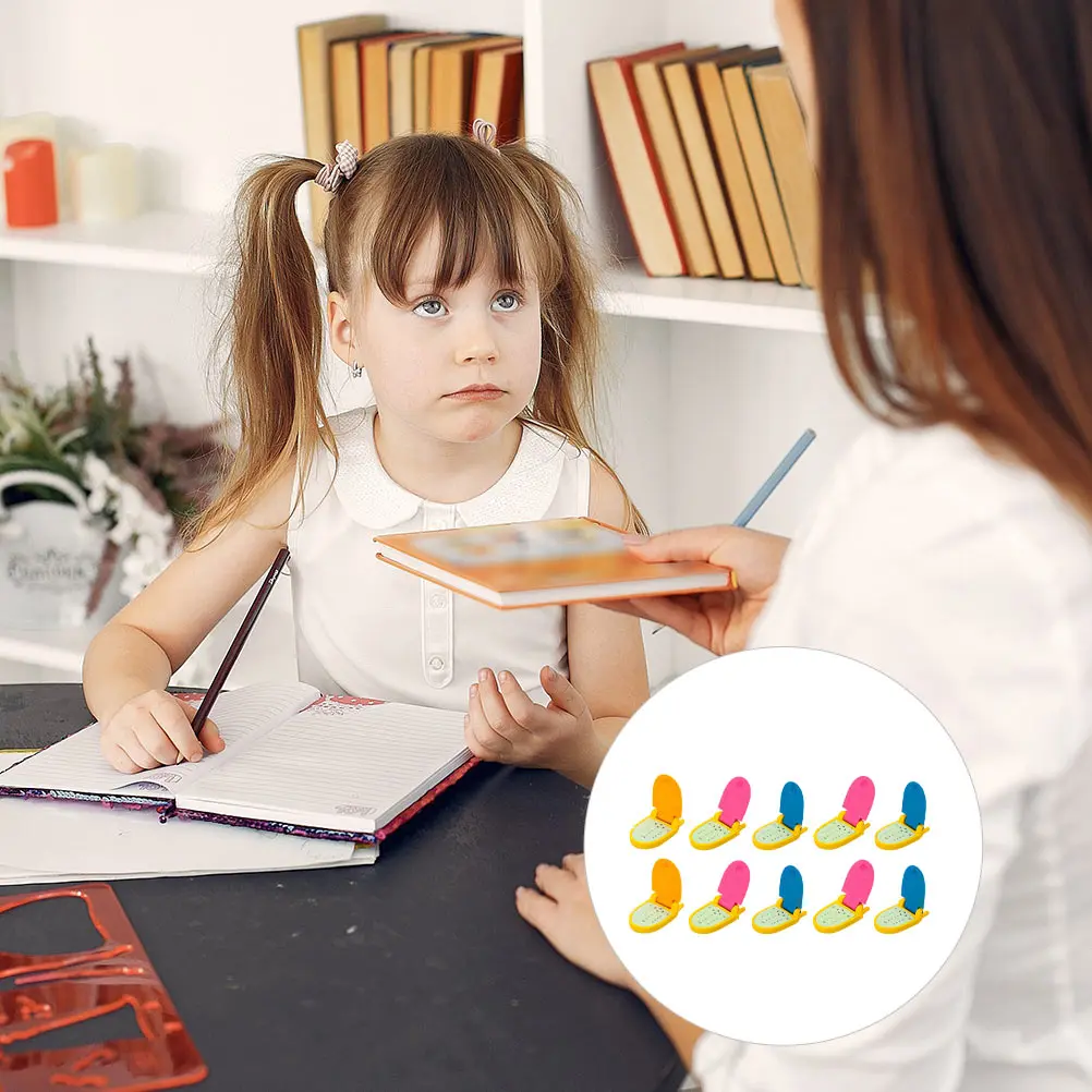 

16pcs Phone For Kids Kids Gifts Cartoon Tpr Mini Erasers Portable Students School Supplies Toddlers Erasers Gifts