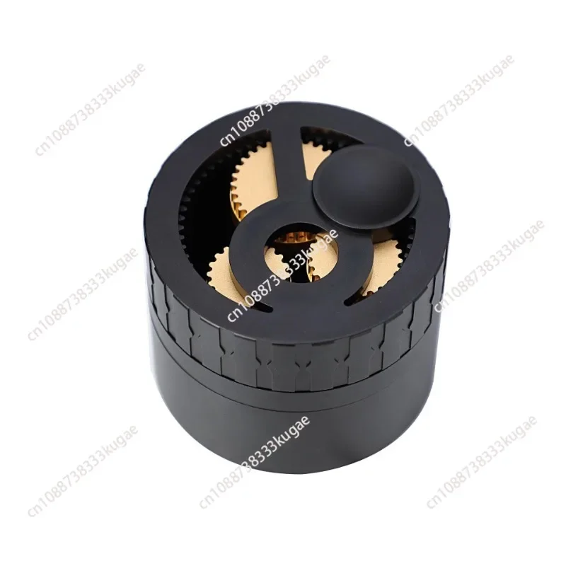 

Space aluminum gear design Three-stage Italian needle powder distributor with magnetic attraction powder ring
