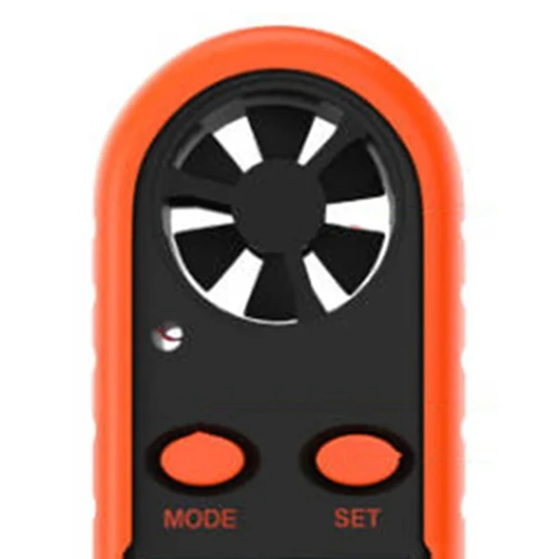 เครื่องวัดความเร็วลม ABGN แบบใช้มือถือ น้ําหนักเบา เครื่องวัดความเร็วลมแบบดิจิตอล ใบพัด เครื่องวัดความเร็วลม พลังงานลม การวัดอุณหภูมิความชื้น