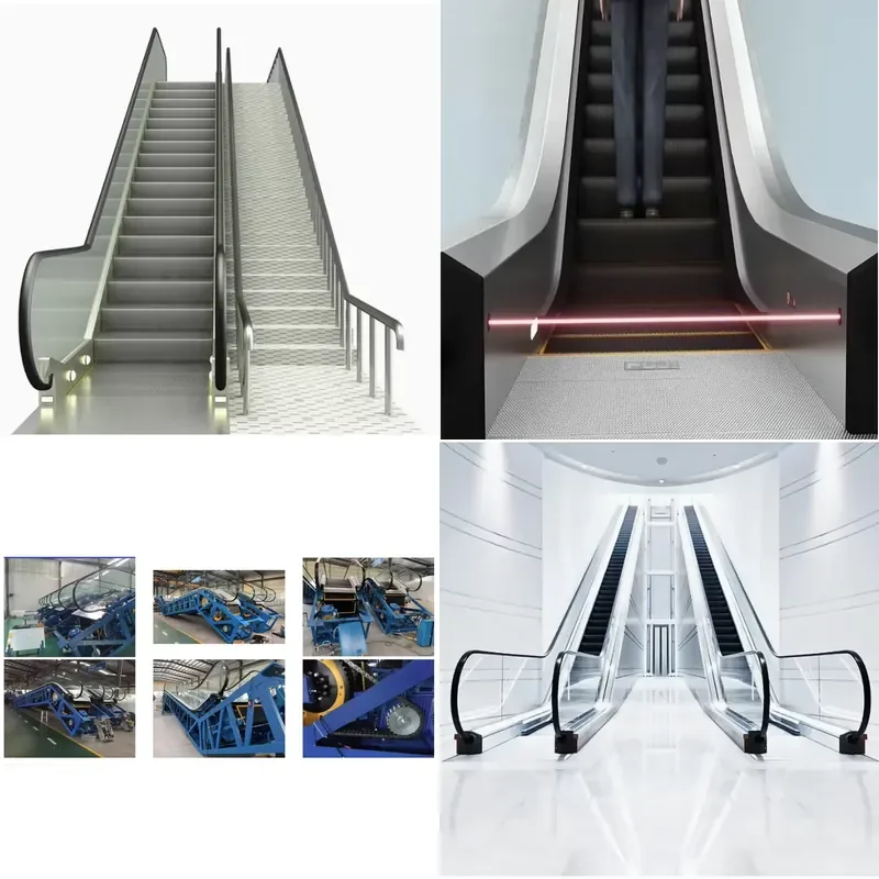 for Popular 600mm 800mm Step Elevator Escalator Shopping Malls