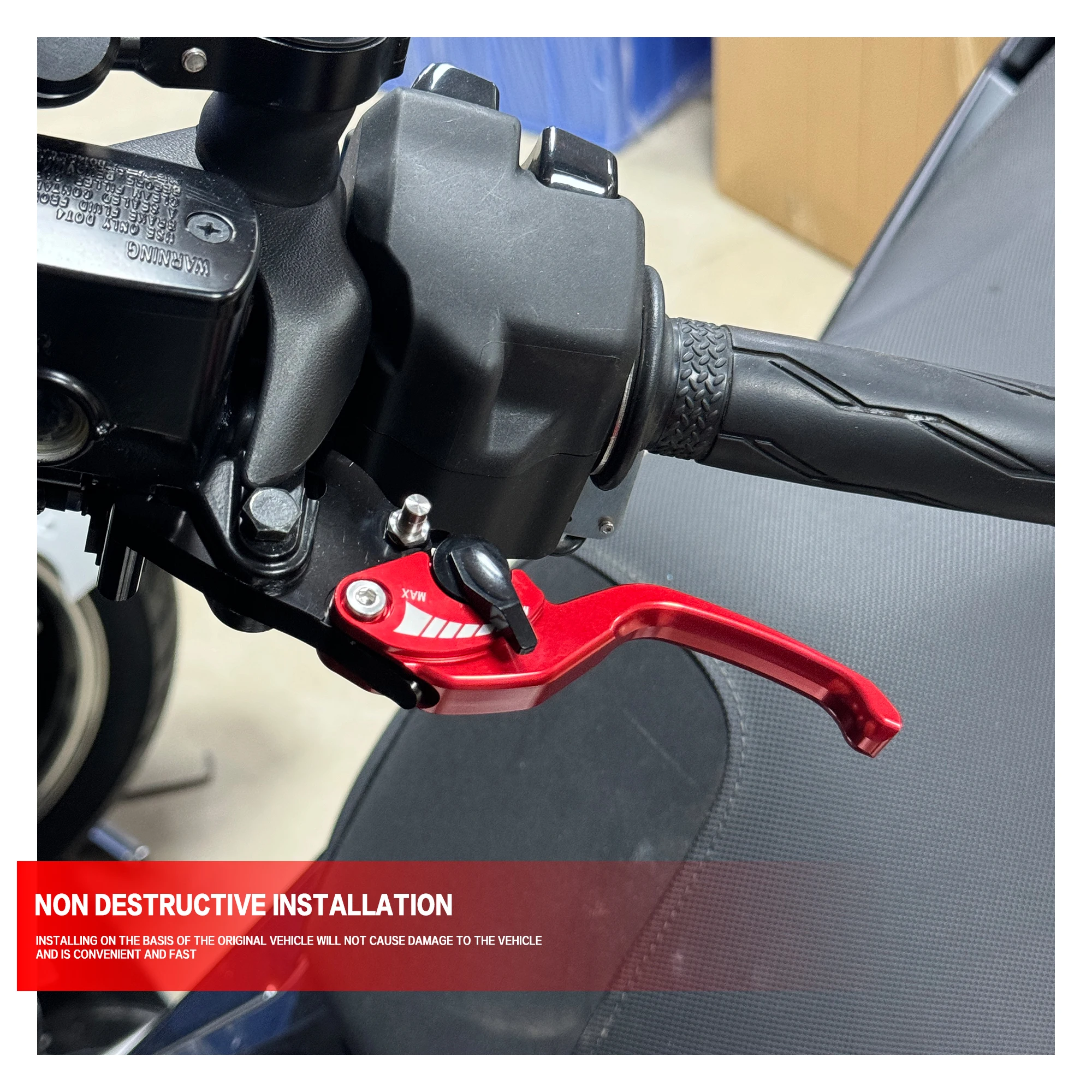 

With Parking Function For Honda NSS FORZA 350/300/250/125/150/750 2001-2025 Motorcycle Brake Lever Set Handle Guard Levers