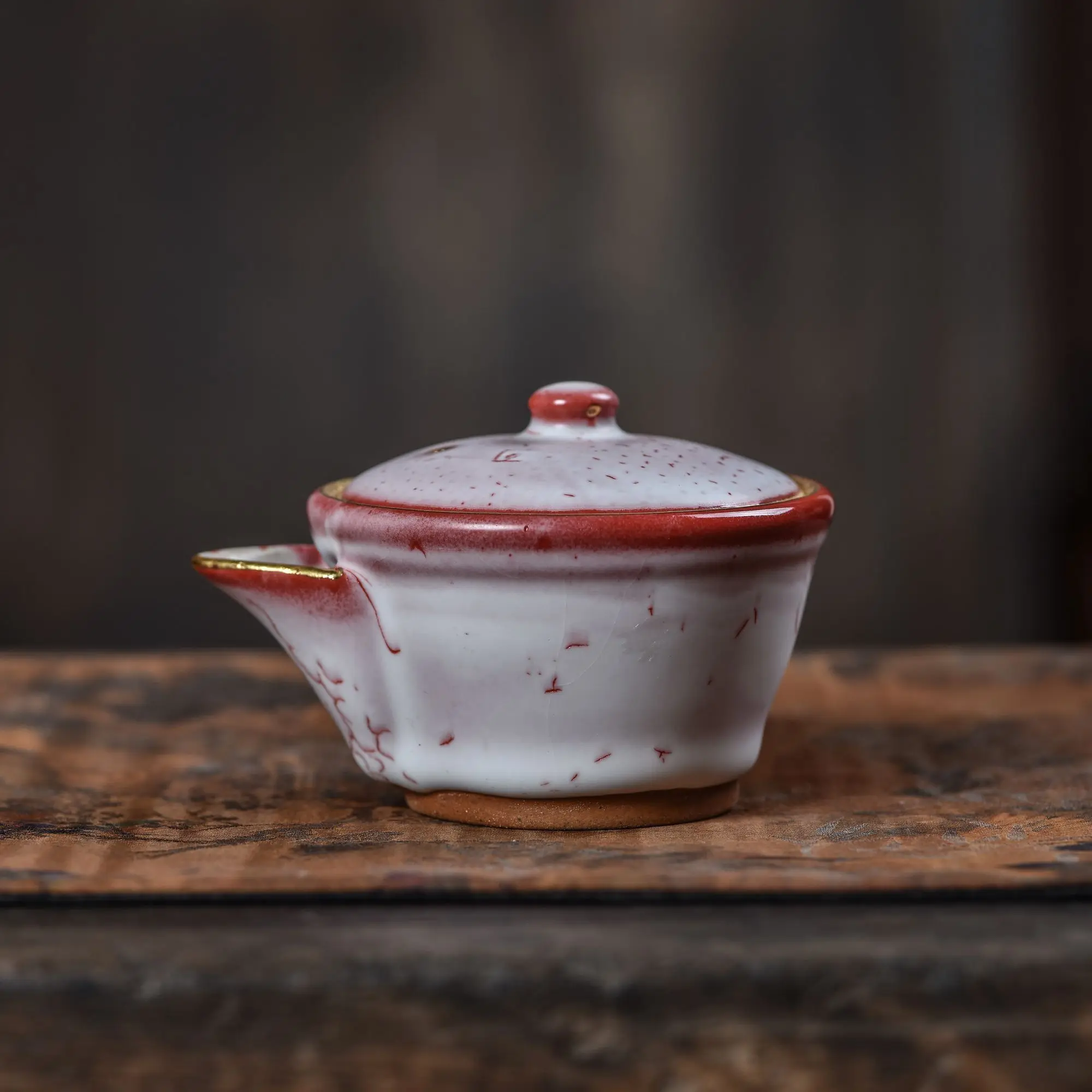 Tetera Pequeña de Alta Gama Hecha a Mano, Estilo Japonés, Exquisita y Lujosa, con Tapa de Flor de Cerezo, para el Hogar o la Sala de Té, Marca Baman Huajian